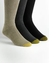 Thumbnail for your product : Gold Toe 8-Pack Assorted Crew Socks