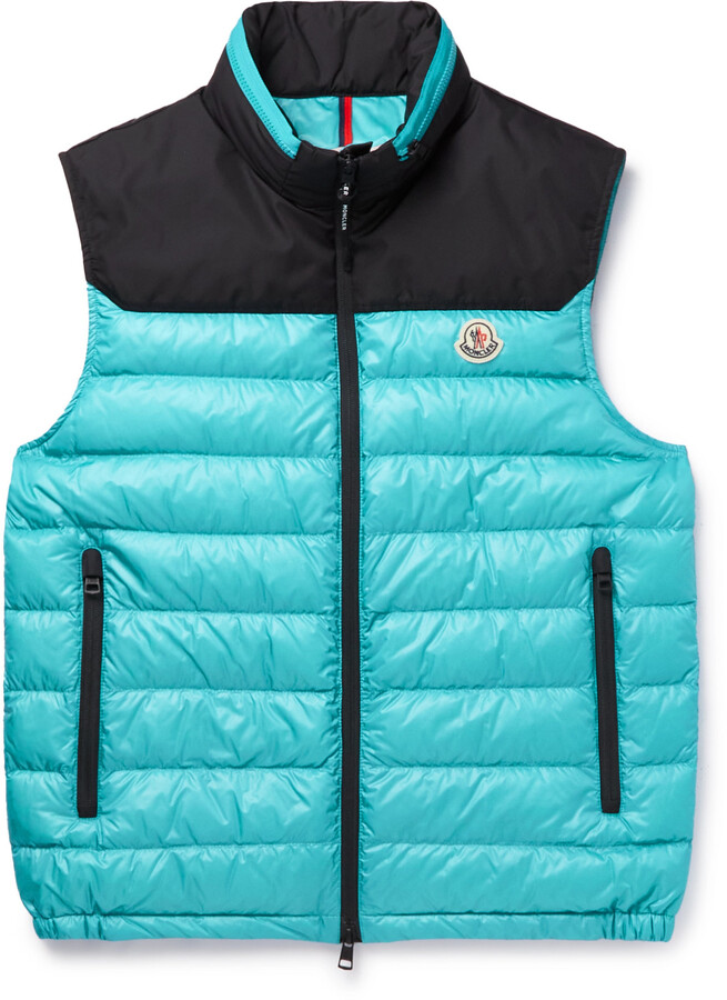 Moncler Quilted Shell Down Jacket | Shop the world's largest 