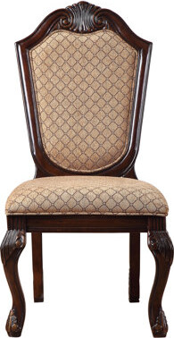 Josue Wooden Dining Chairs with Padded Seat & Back
