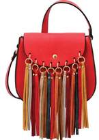 Thumbnail for your product : Mellow World Delilah Multicolored Fringe Saddle Bag (Women's)