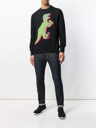 Paul Smith dinosaur print sweatshirt