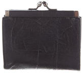 Thumbnail for your product : Carlos Falchi Leather Coin Pouch
