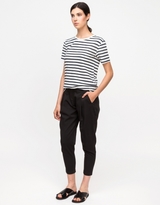 Thumbnail for your product : Alexander Wang Stripe Linen Cotton Tee