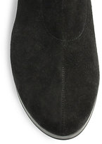 Thumbnail for your product : Robert Clergerie Old Robert Clergerie Stretch Suede Platform Wedge Boots