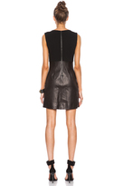 Thumbnail for your product : Diane von Furstenberg Halle Leather Dress