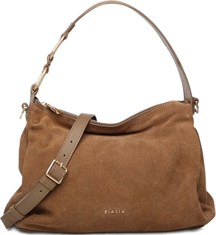 Biasia Zip Detail Shoulder Bag