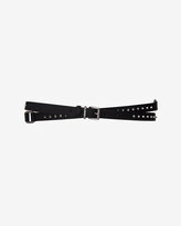 Thumbnail for your product : Barbara Bui Spiked Wrap Around Leather Belt: Black