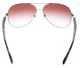 Thumbnail for your product : Chanel Quilted Pilot Sunglasses