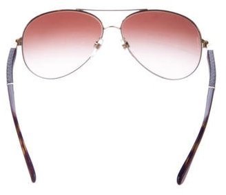 Chanel Quilted Pilot Sunglasses