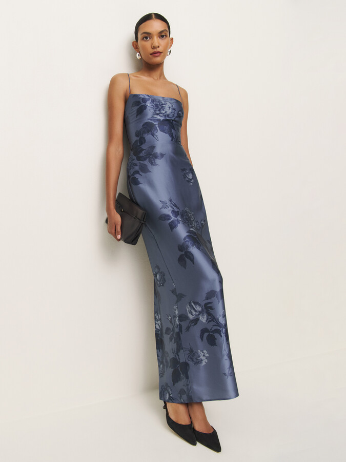 【関税込み】Reformation ブラック Peniel ミディアムドレス Reformation Black Peniel Midi Dress - ShopStyle