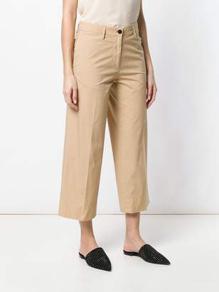 Barena flared cropped trousers