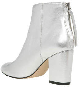 NEW Piper Ashleigh Silver Leather Boot