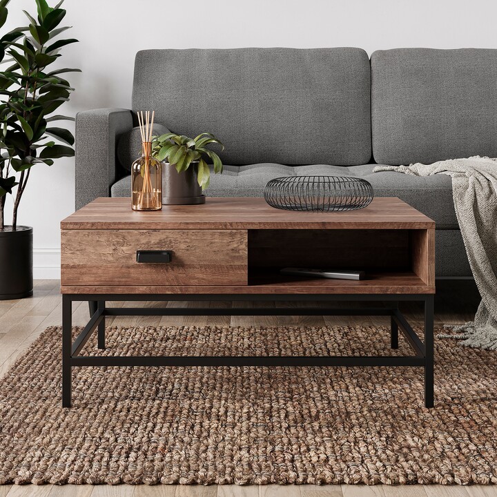 Dunelm Fulton Lift Up Coffee Table Brown ShopStyle
