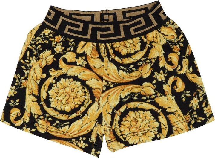 Versace Children Baroque Patterned Shorts ShopStyle