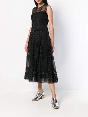 Simone Rocha embroidered tulle dress