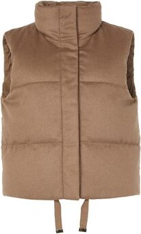 Dioniso sleeveless puffer jacket - THE CUBE