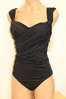 Thumbnail for your product : Badgley Mischka NWT Swimsuit Bikini 1 ONE piece Size 10   Black