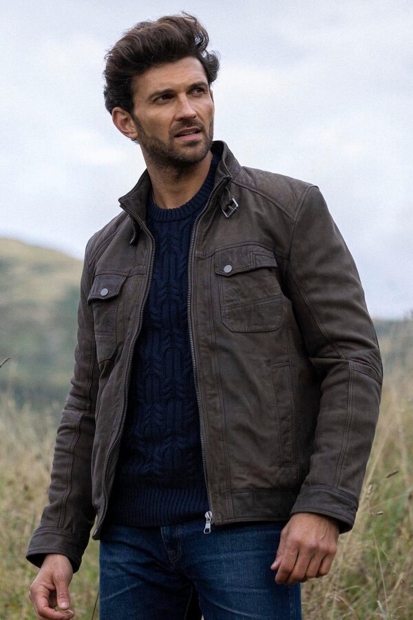 Lakeland Leather 'Wansfell' Leather Biker Jacket ShopStyle