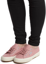 Thumbnail for your product : Superga Womens Black & White 2750 Cotton Trainers
