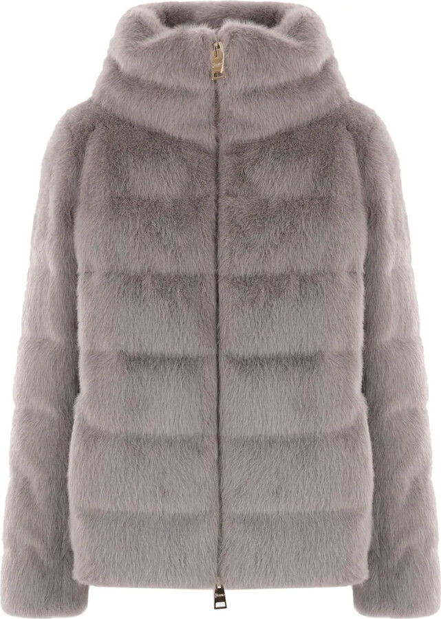 Herno Padded Faux Fur Jacket