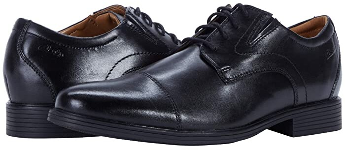 clarks mens patent leather shoes