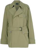 Isabel Marant short belted trench jacket