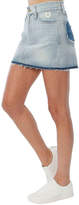 Thumbnail for your product : Frame Denim Le Mini Frayed Waist Skirt