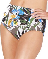 Thumbnail for your product : Calvin Klein Women's Standard Pleated High Waist Bikini Swimsuit Bottom