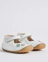 Thumbnail for your product : Marks and Spencer Kids’ Leather Pre Walker Cross Bar Shoes (2 Small - 5 Small)