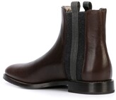 Thumbnail for your product : Brunello Cucinelli Flat Ankle Boots