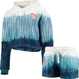 Thumbnail for your product : Foco Women's Navy Houston Astros Dip-Dye Hoodie T-shirt and Pants Sleep Set