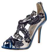 Thumbnail for your product : Oscar de la Renta Ambria Embellished Sandals w/ Tags