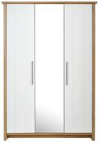 Thumbnail for your product : Consort Furniture Limited Walden 3 Door Mirrored Wardrobe
