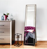 Thumbnail for your product : Empire Art Direct Champagne Bead Beveled Rectangle Cheval Mirror Full Length Mirror Leaner