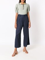 Thumbnail for your product : Nk Vintage Sui puff-sleeve shirt