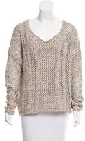 Thumbnail for your product : Torn By Ronny Kobo Long Sleeve Knit Sweater
