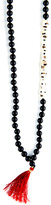 Thumbnail for your product : Karma Mantra 100% Black Onyx & Skull Mala Necklace