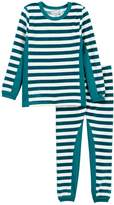 Thumbnail for your product : Coccoli Velour Striped Pajamas (Toddler & Little Kids)