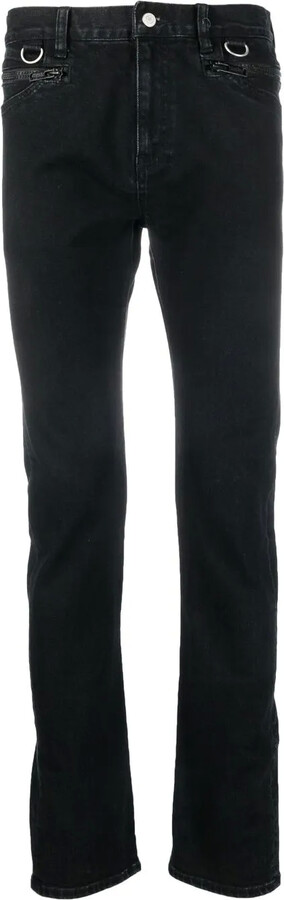 Undercoverism Zip-Pocket Straight-Leg Jeans