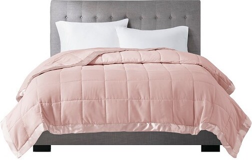 GulchesDownAlternativeBlanketwithSatinTrim-3MStainReleaseHypoallergenicOeko-TexCertified&EasyCare