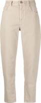 Tapered-Leg Trousers 