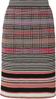 Missoni Knit Pencil Skirt Multi 40