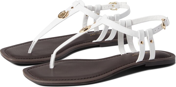 Chanclas para Mujer Tommy hilfiger Iridescent White FW0FW04237121 