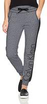 Thumbnail for your product : Calvin Klein Performance Women's Track Stripe Ankle Length Logo Fleece Jogger