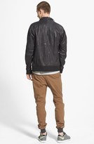 Thumbnail for your product : Zanerobe 'Clubman' Leather Bomber Jacket (Online Only)