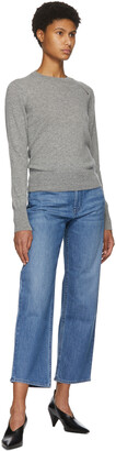 PARTOW Grey Cashmere Brynner Sweater