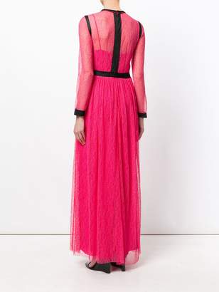 Philosophy di Lorenzo Serafini long sleeved lace gown