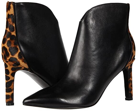 front pointy toe booties nine west