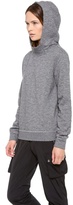 Thumbnail for your product : Alexander Wang T by Top Dyed Fleece Hoodie
