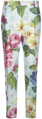 Dolce & Gabbana Floral Print Trousers